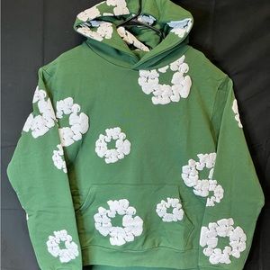 Green Denim Tears Hoodie